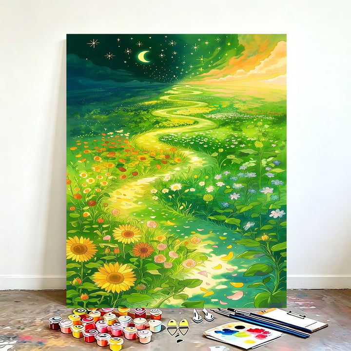 DIY Malen nach Zahlen Kunstset Karnz