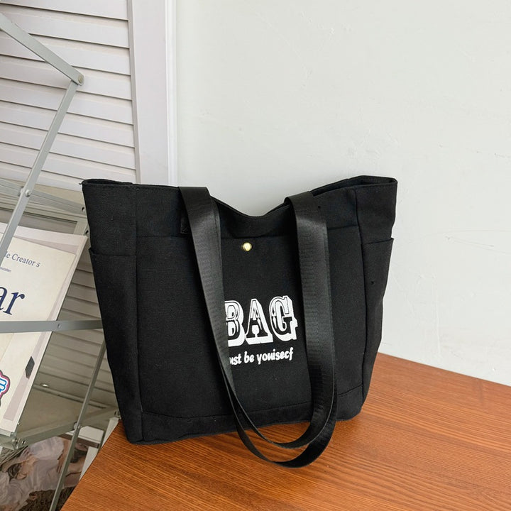 Lässige Canvas-Tote-Bag Karnz