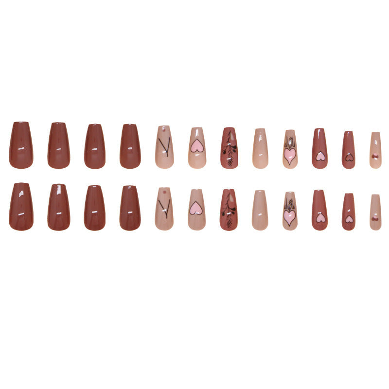 Künstlerisches Floral Nageldesign Kit Karnz