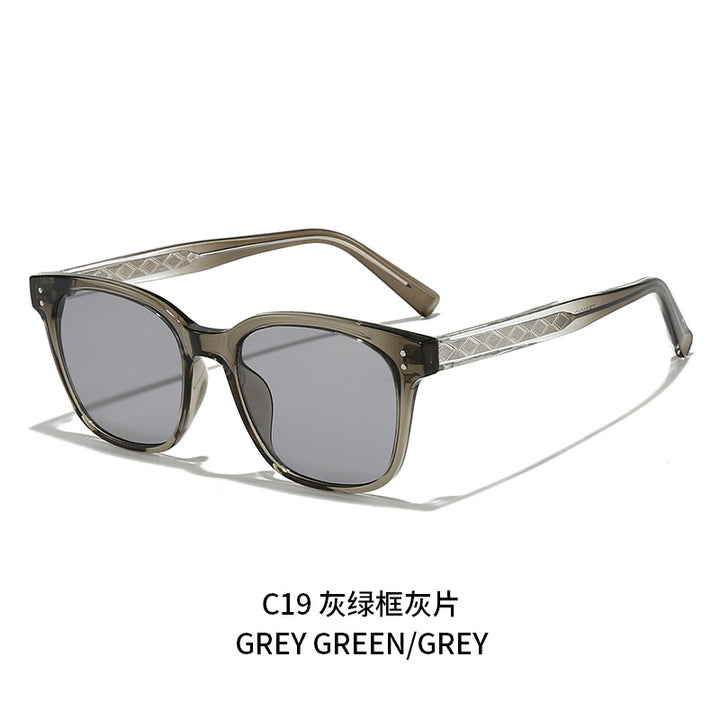 Damen stilvolle quadratische Sonnenbrille Karnz