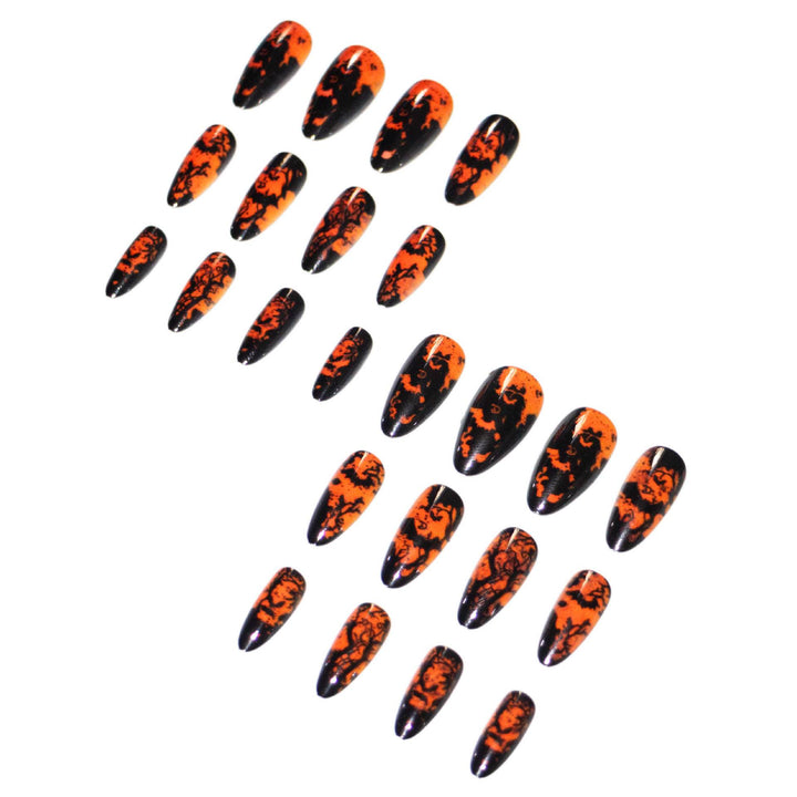 Künstlerisches Halloween Nagelkunst Design Set