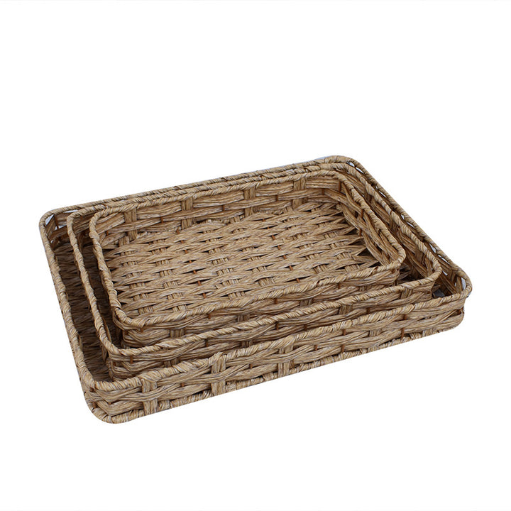 Naturale Woven Serving Basket Set Karnz