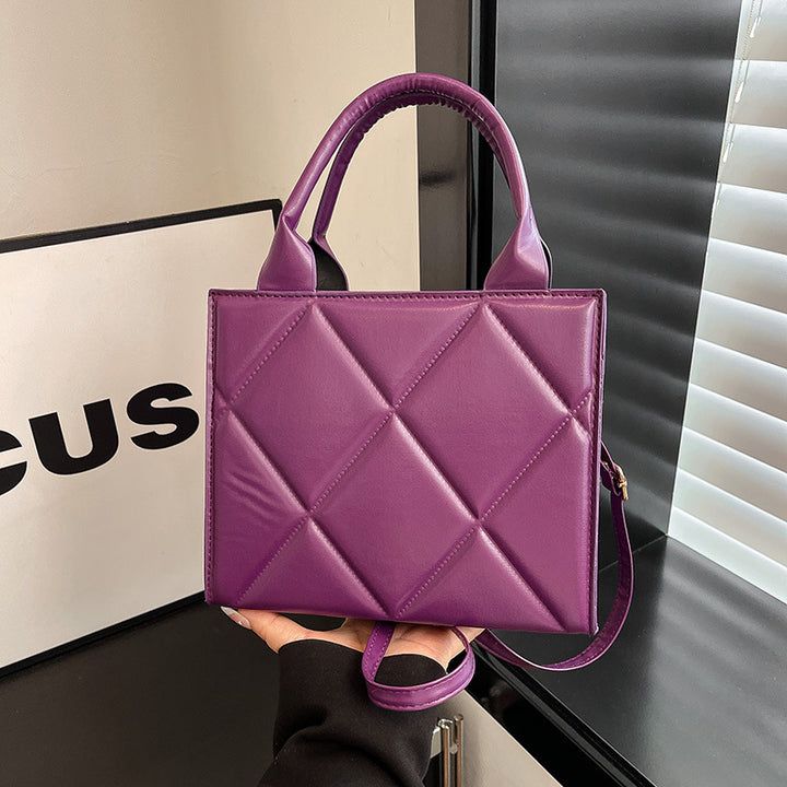 WoQuilted Kunstleder Handtasche Karnz