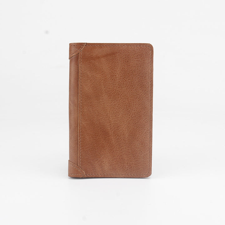 Vintage Leder Organizer Brieftasche Karnz