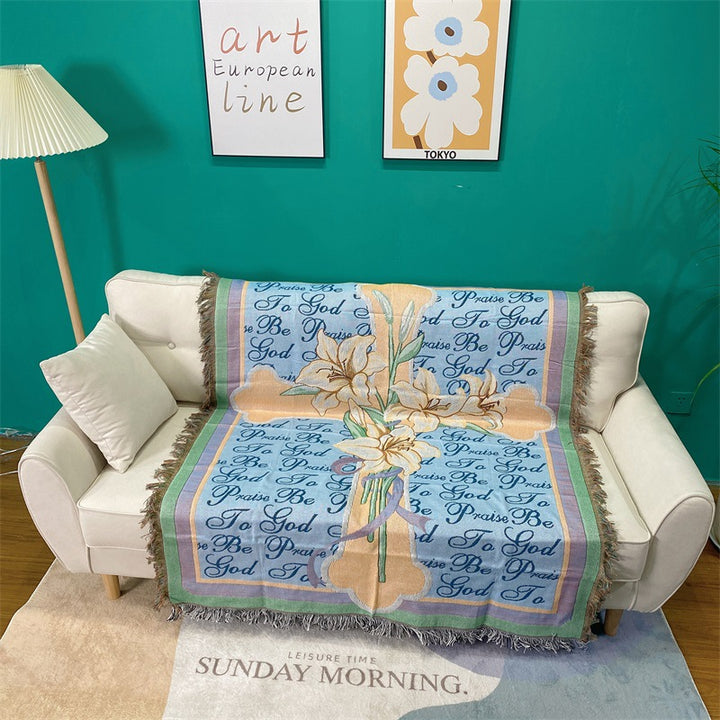 Inspirierendes Gebet Wandteppich