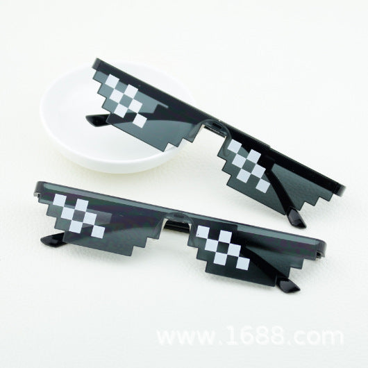 Damen Sonnenbrille im trendigen Pixel-Design Karnz