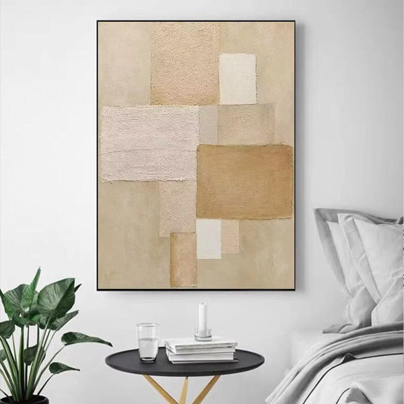 Künstlerische abstrakte strukturierte Wandkunst