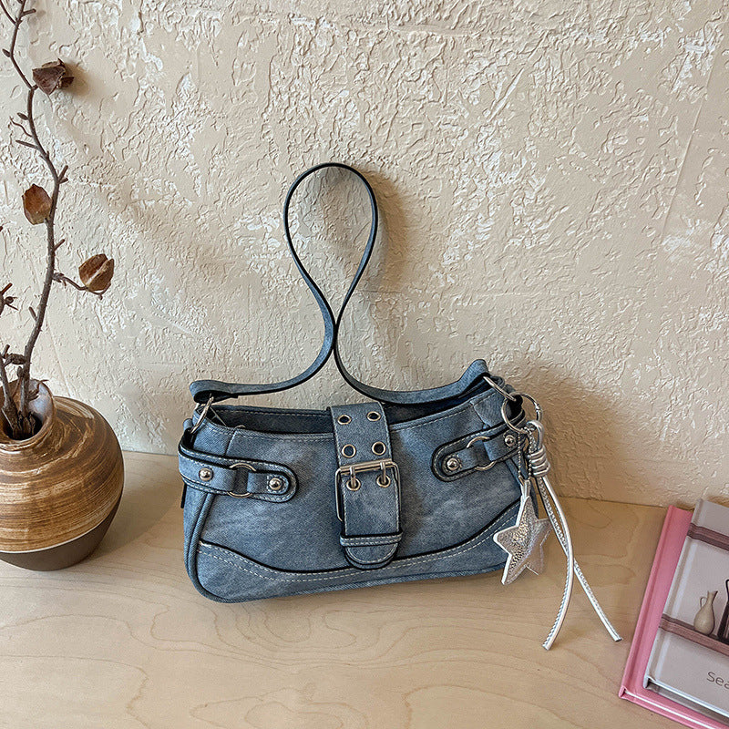 Vintage-inspirierte lässige Handtasche