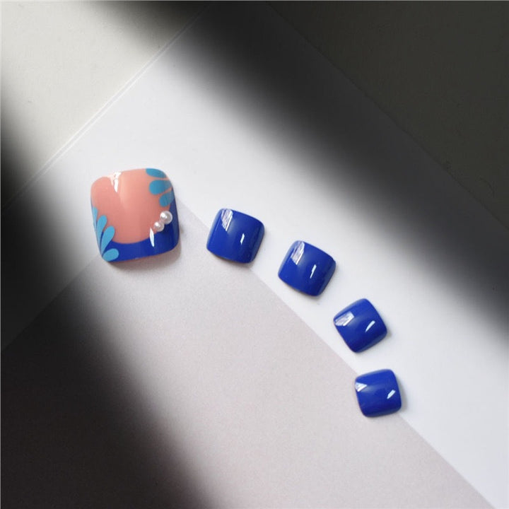 Dekorative Gel Fußnagel Kunst Karnz