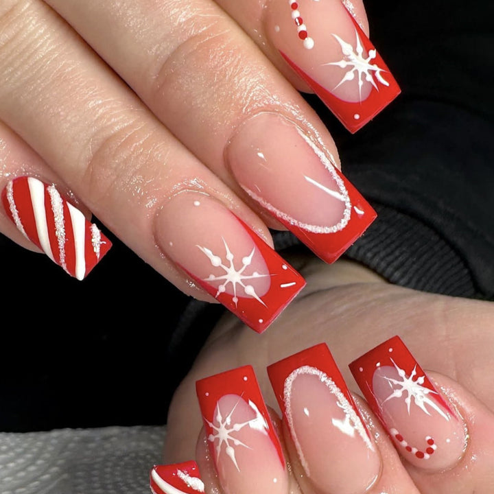 Festliches Saisonales Nagelkunstset Karnz