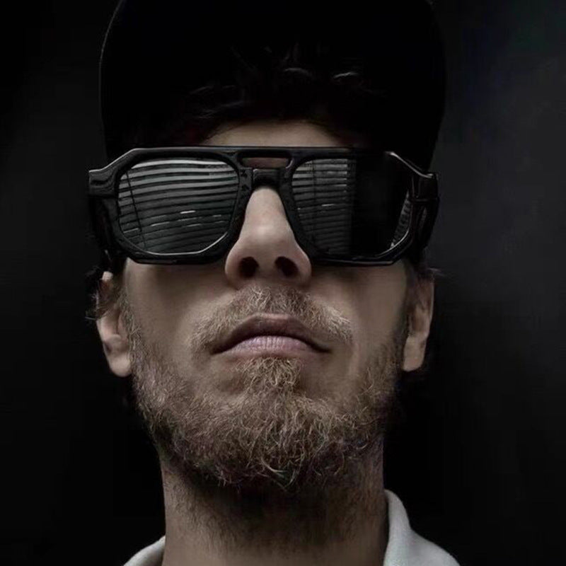 Damen stilvolle geometrische Sonnenbrille Karnz