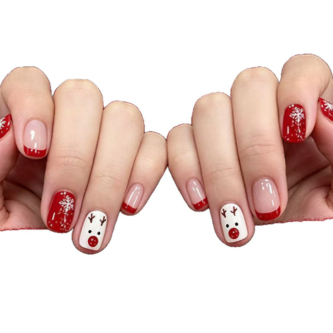 Festliche urlaubsbezogene Nagelkunst Karnz