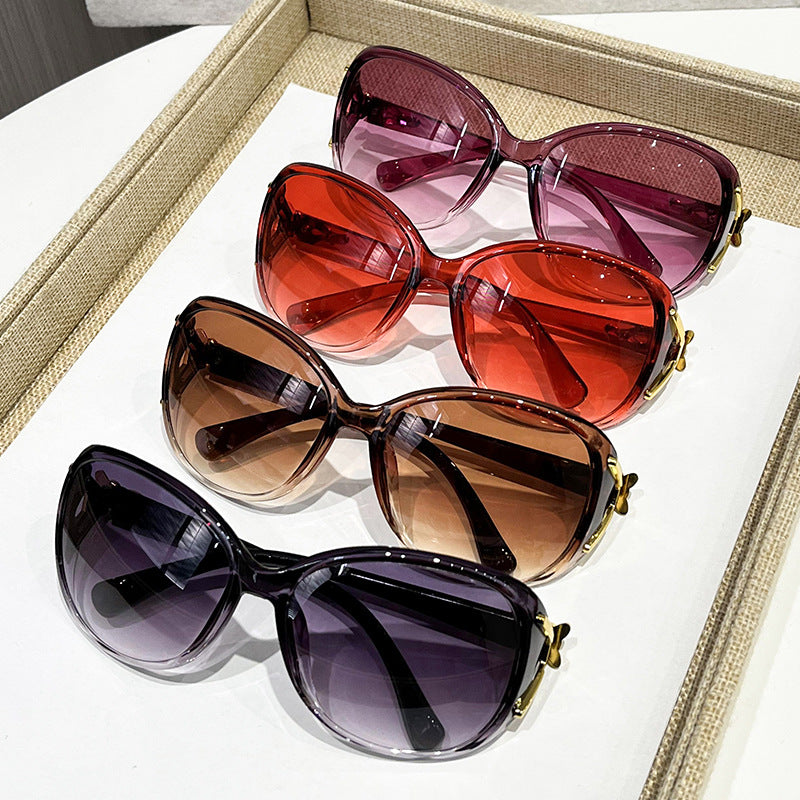 Damen glamouröse oversized Sonnenbrille Karnz