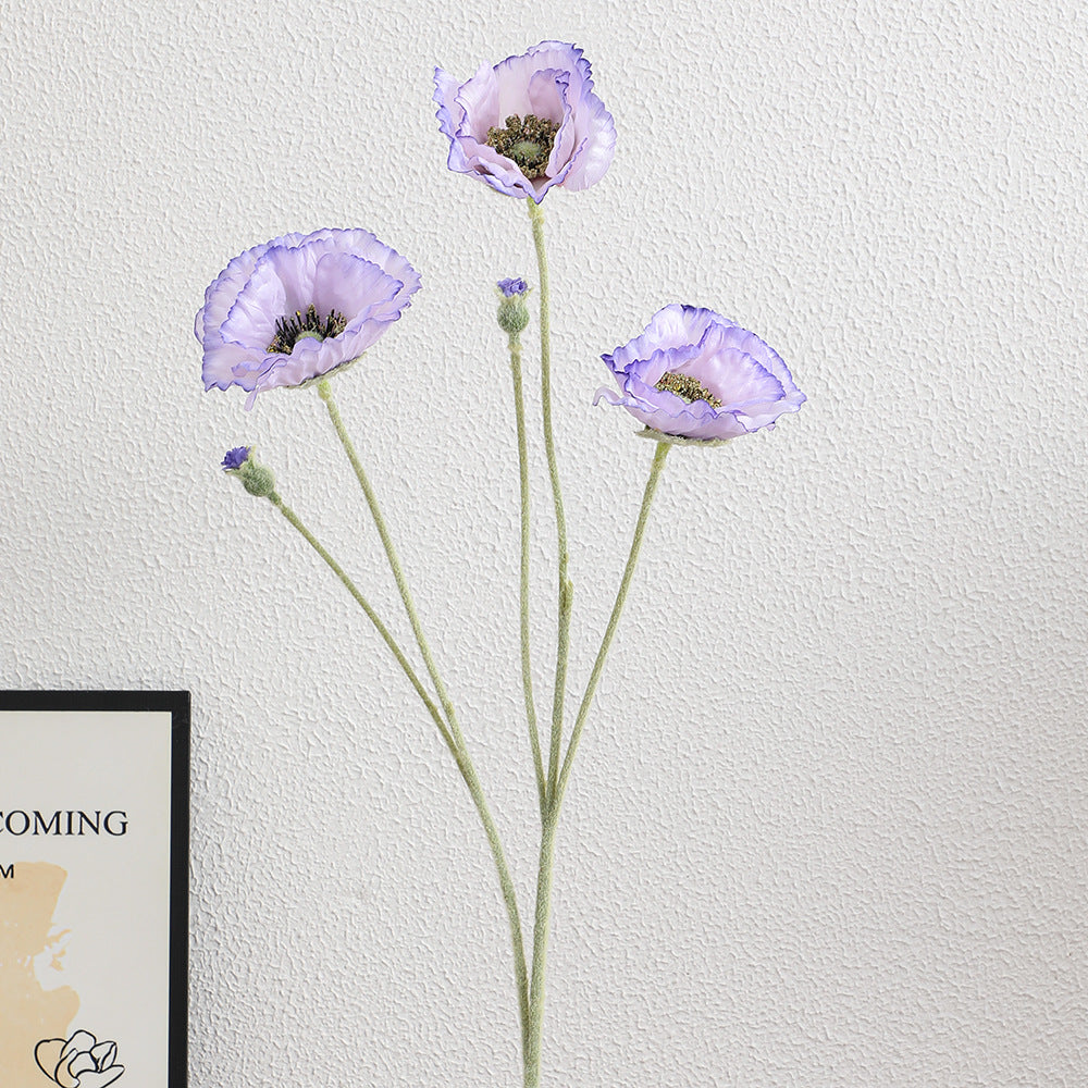 Künstlicher Romantischer Mohnblumenstrauß Karnz