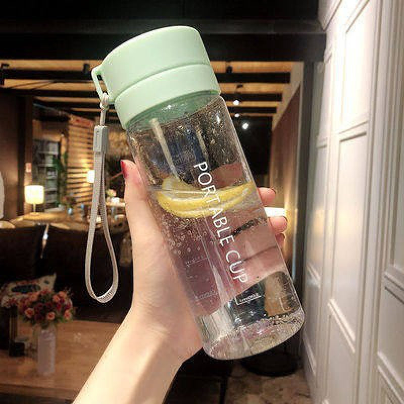 Damen stilvolle Glas-Trinkflasche Karnz