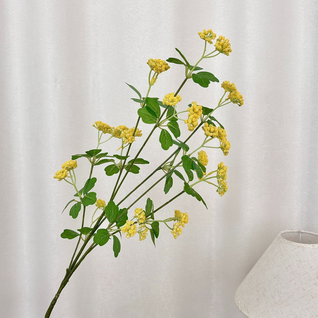 Künstlicher Blütenzweig mit lila Blüten Karnz