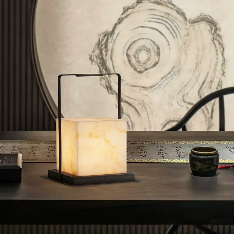 Moderne Alabaster Tischlampe