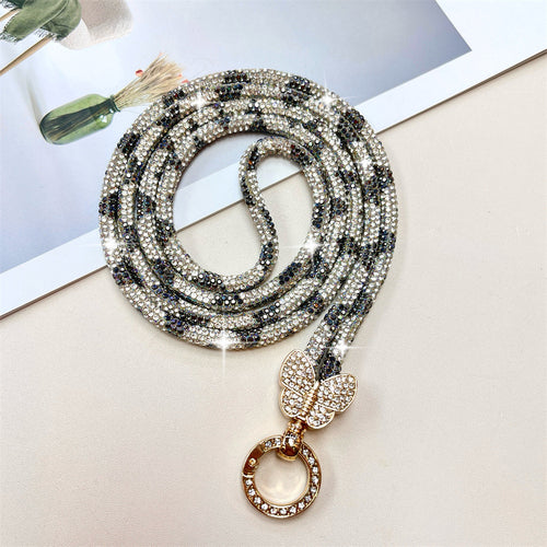 Rhinestone-besetzte Telefon-Lanyard Karnz