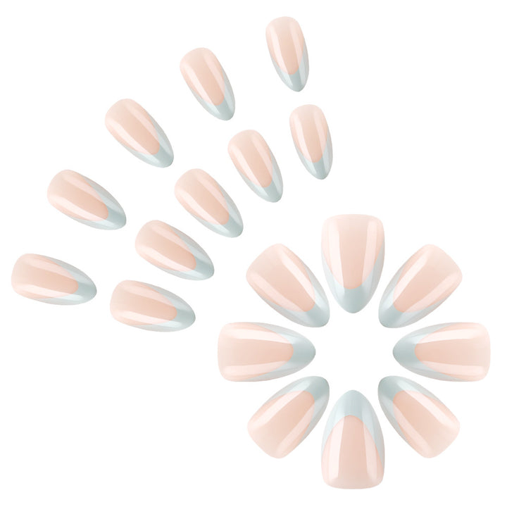 Französische Spitze Elegantes Gel-Nageldesign Karnz