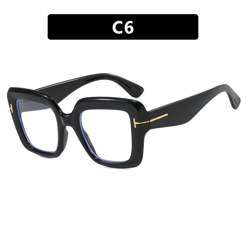 Damen quadratische Sonnenbrille mit komfortablem Kunststoffrahmen und UV-Schutz Karnz