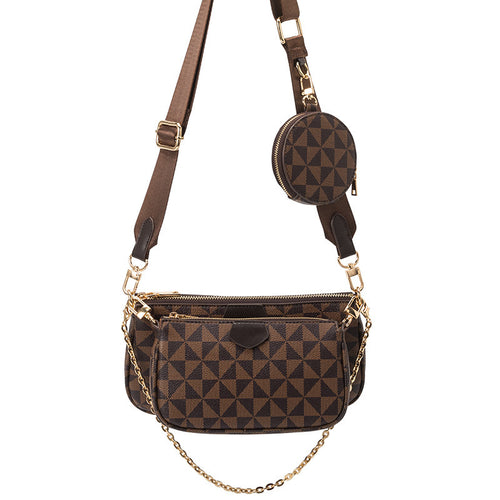 Modische Crossbody-Tasche mit Vielseitigem Fächersystem Karnz