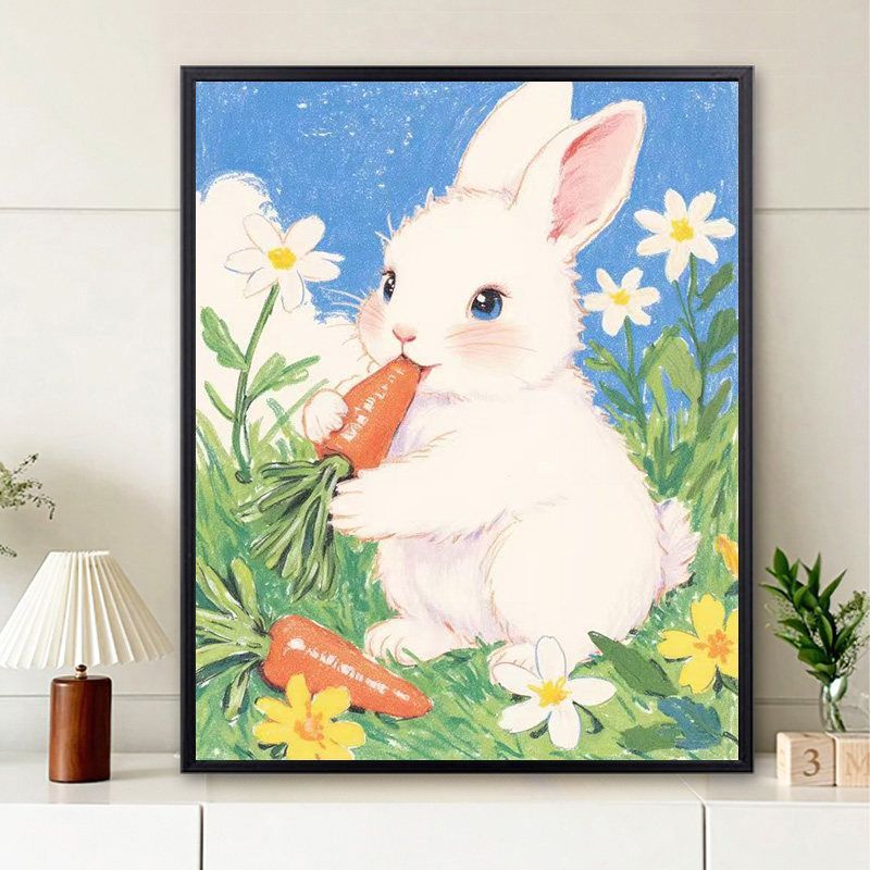 Niedliche Welpenillustration Wandkunst Karnz