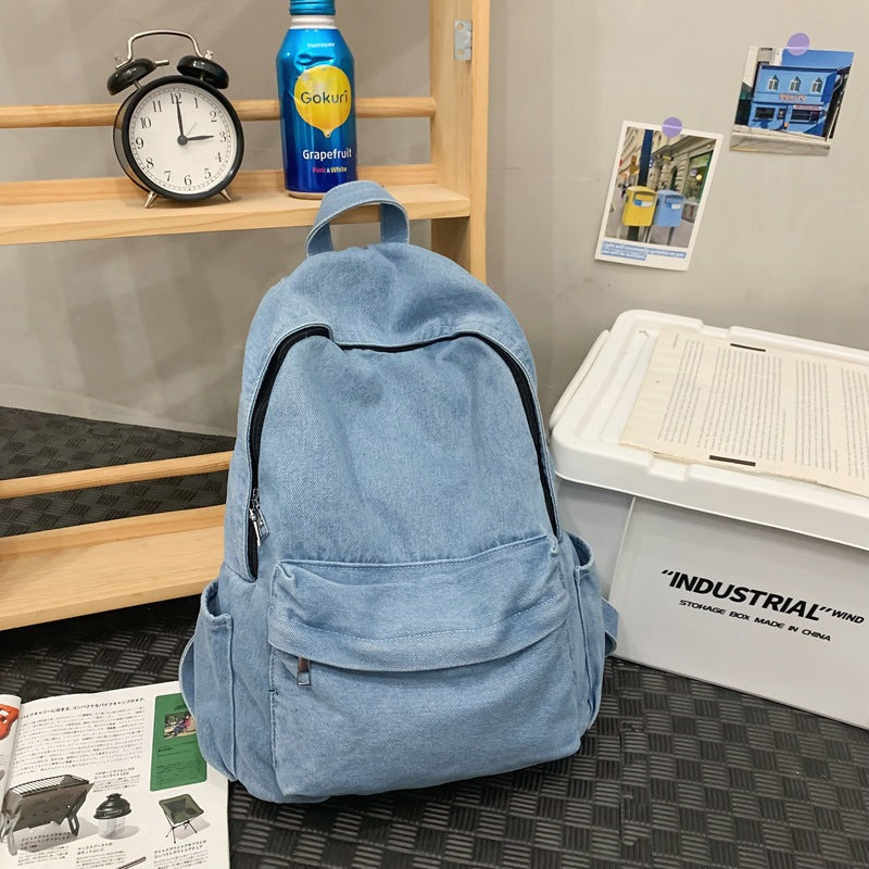 Stylische lässige Denim-Rucksack Karnz