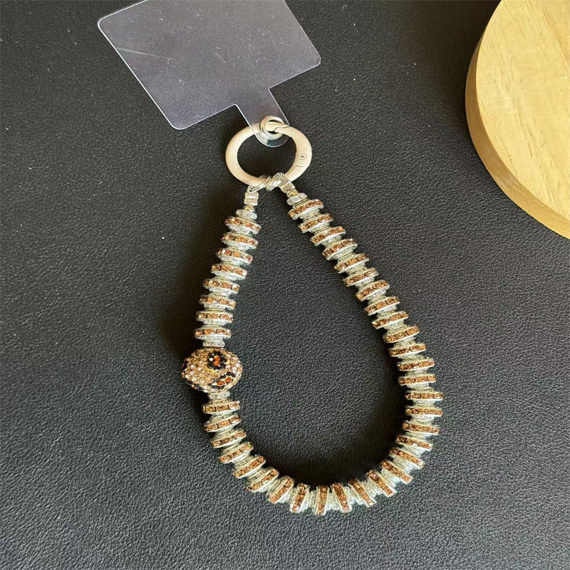 Stylischer Perlen-Schlüsselanhänger Halter Karnz
