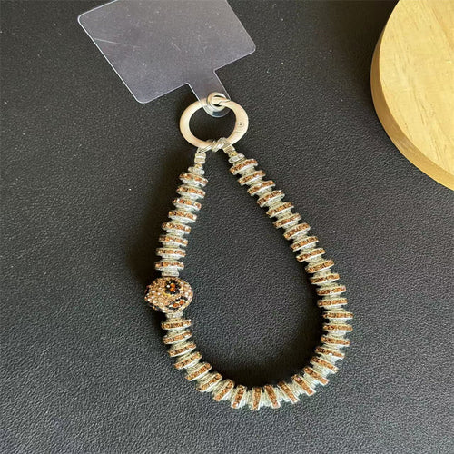 Stylischer Perlen-Schlüsselanhänger Halter Karnz