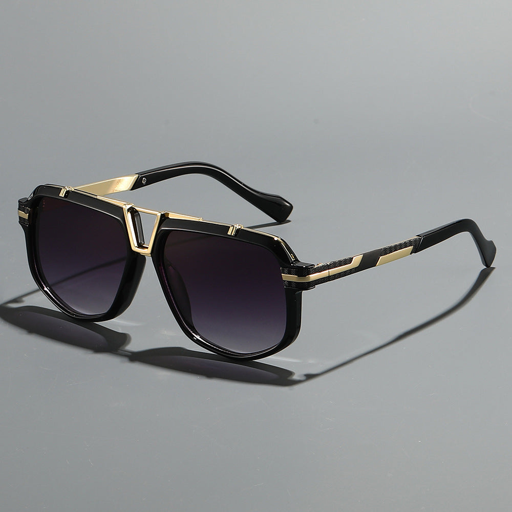 Chic Geometrische Quadratische Rahmen Sonnenbrille Karnz