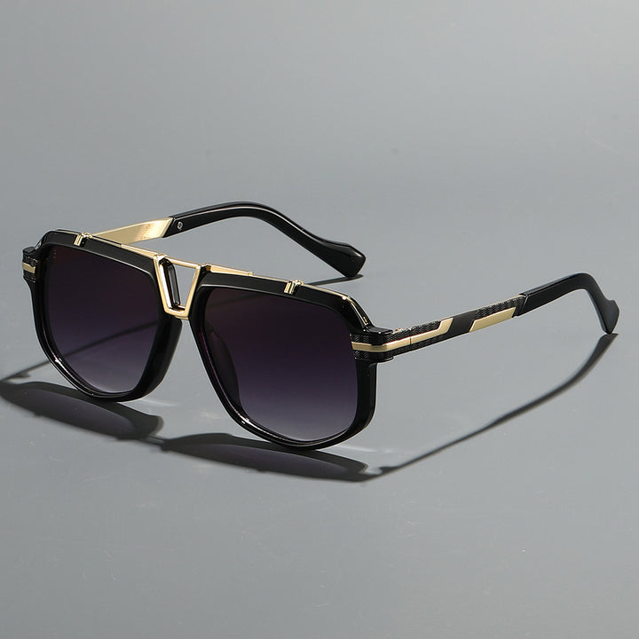 Chic Geometrische Quadratische Rahmen Sonnenbrille Karnz