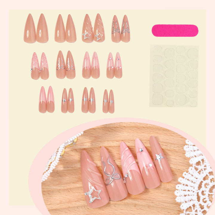 Nagelset mit Glamour-Design Karnz