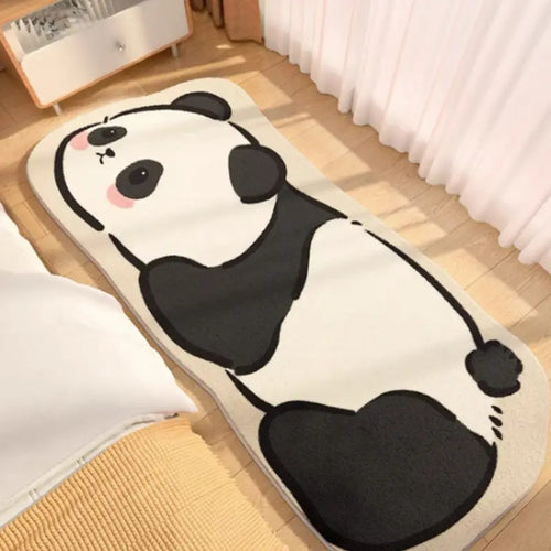 Panda-Themen Plüsch-Teppich