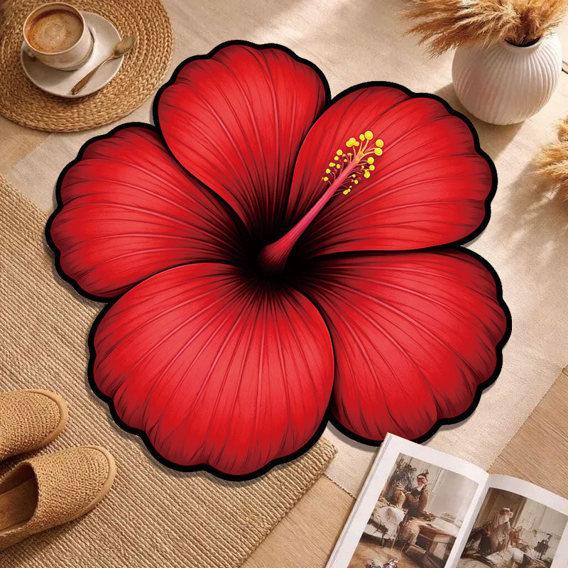 Dekorative Floral Akzent Teppich