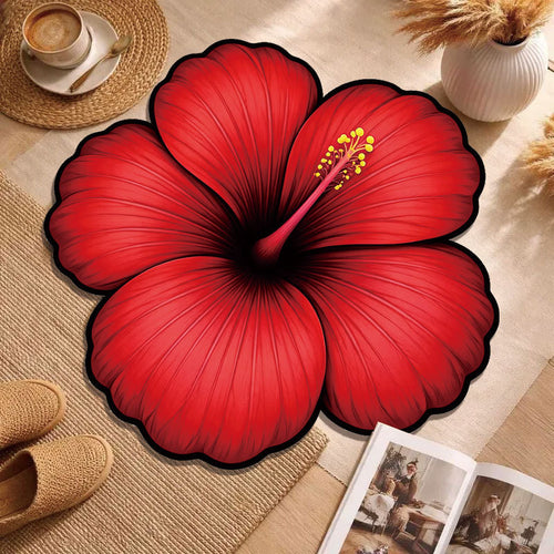 Dekorative Floral Akzent Teppich