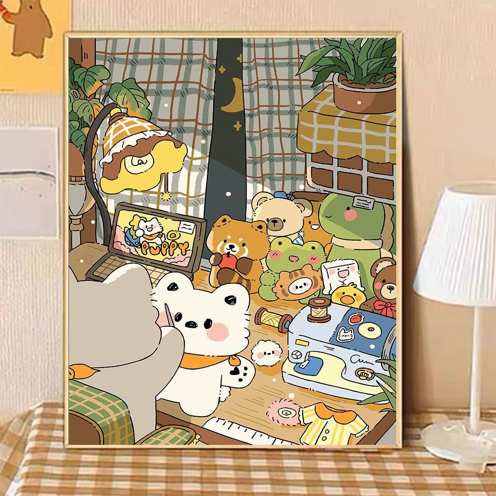 Fesselnder Märchen Kunstdruck Karnz