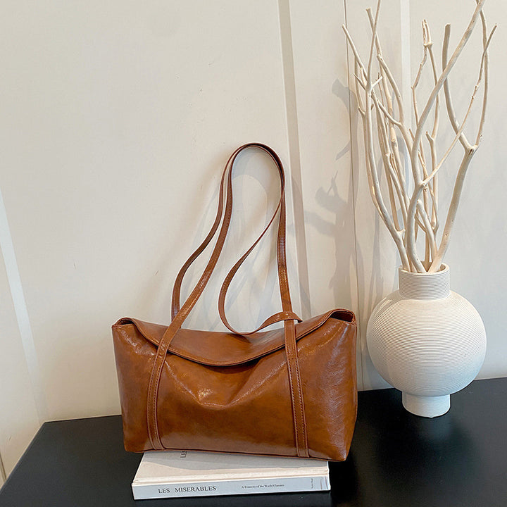 Stylische Leder Umhängetasche