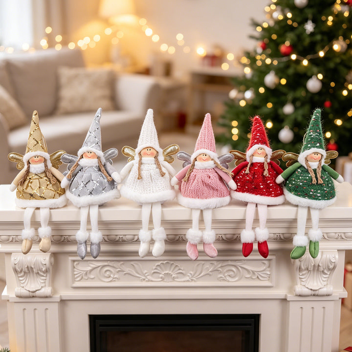 Dekorative Weihnachtsengel Figur