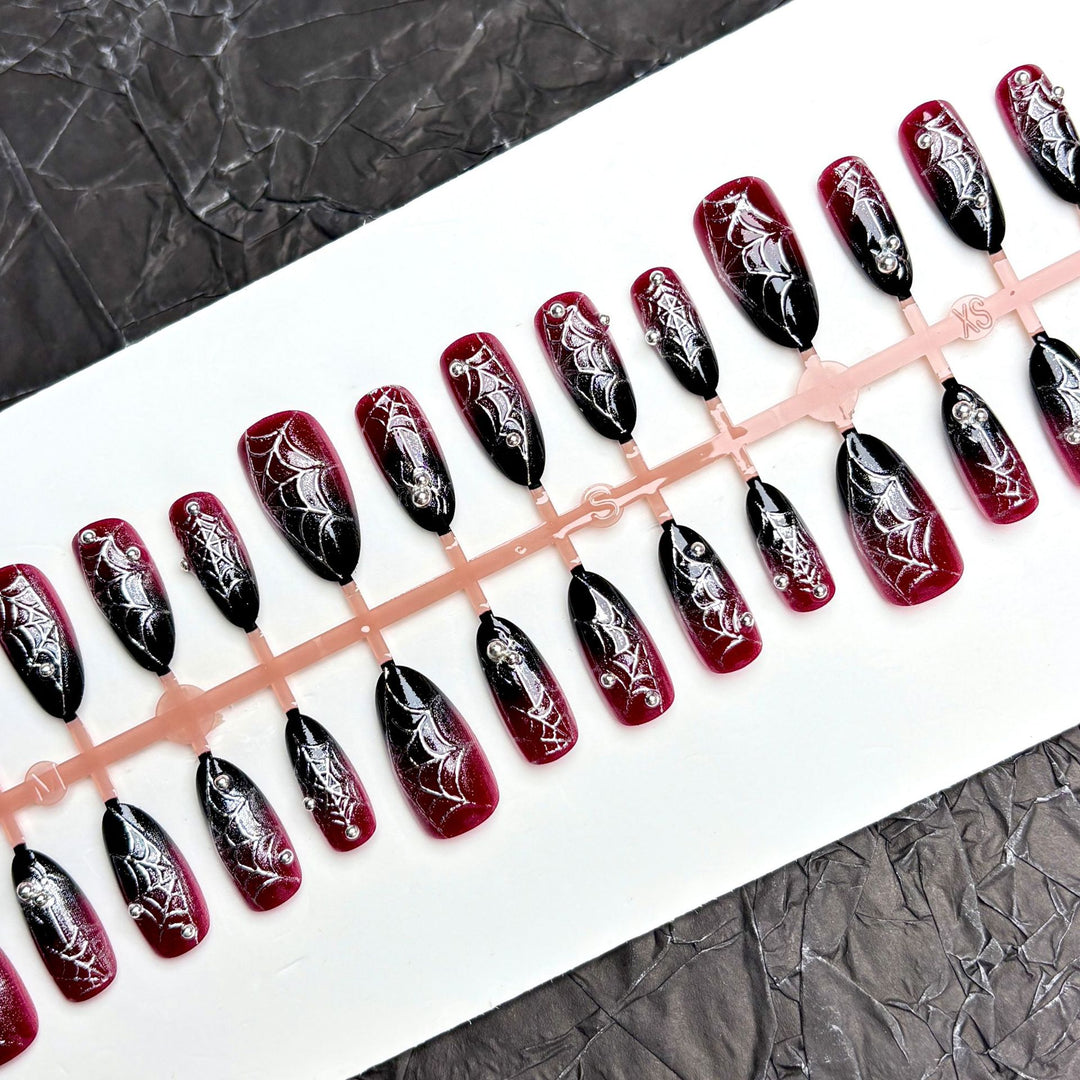 Halloween-Themen Presse-Nagelkunst