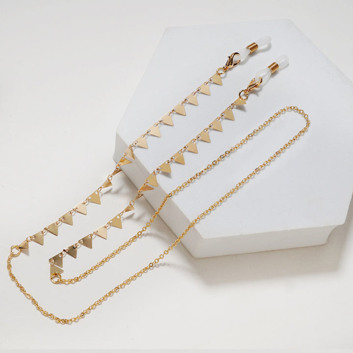 Chic Geometrische Brillen Kette Karnz