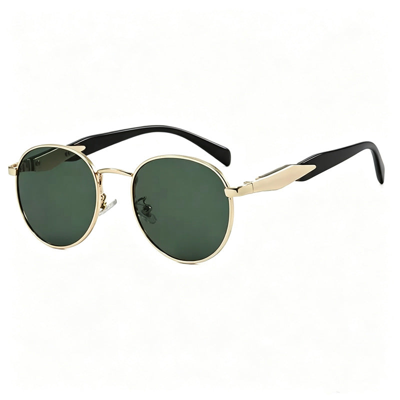 Elegante Modische Ovale Rahmen Sonnenbrillen Karnz