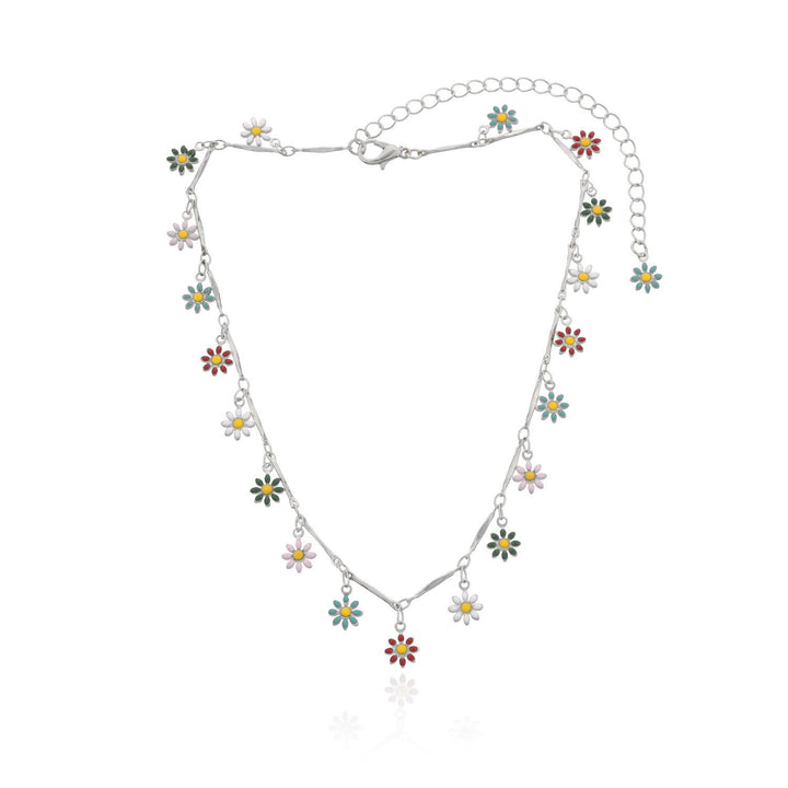 Floral Charm Necklace Karnz