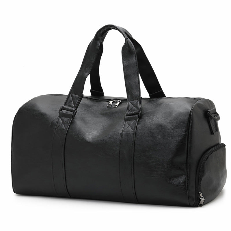 Premium Leder Reise-Duffel-Tasche Karnz