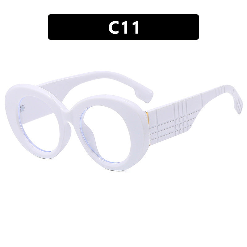 Damen extravagante Sonnenbrille mit kreativem Rahmendesign und schützendem UV-Filter Karnz
