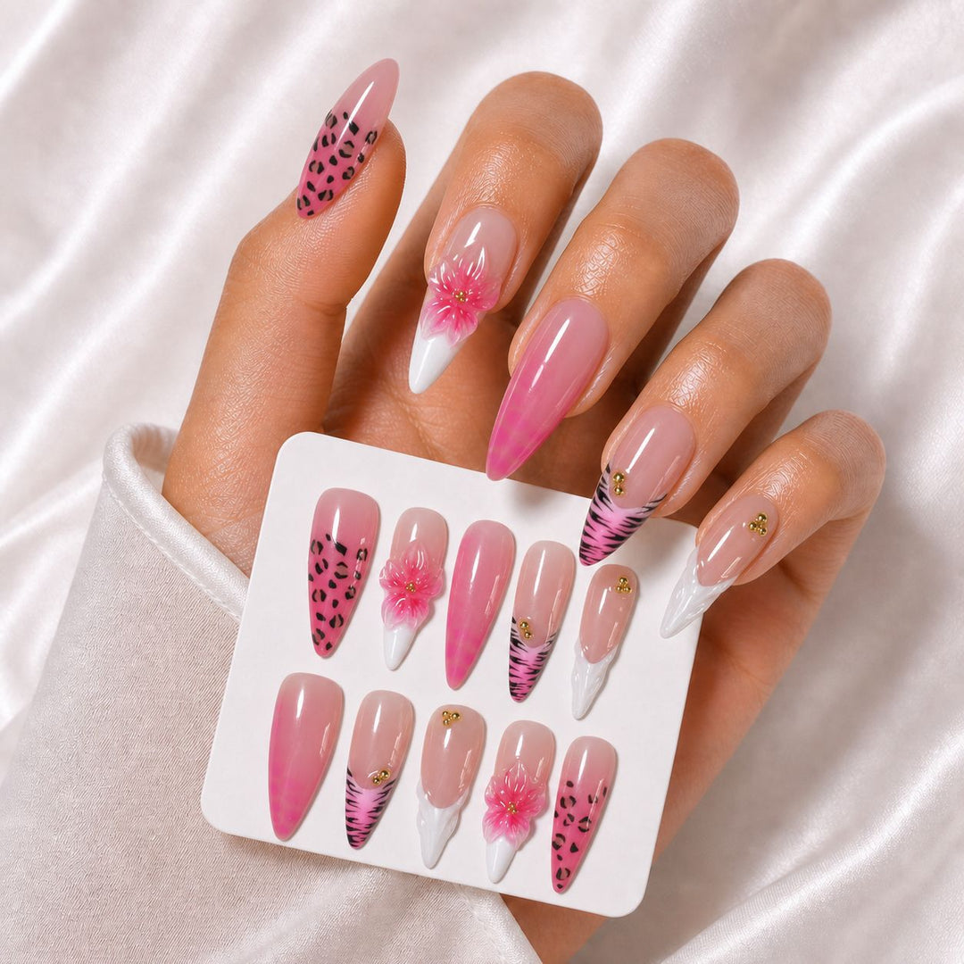 Premium Thematic Press-On Nail Set Karnz