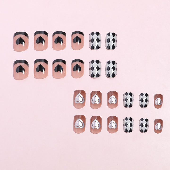Dekoratives Press-On Nagelset Karnz