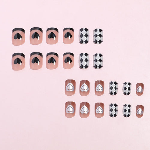 Dekoratives Press-On Nagelset Karnz