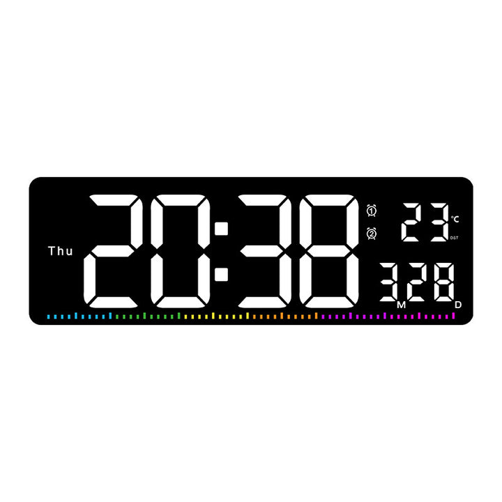 Digitale LED-Wanduhren Karnz