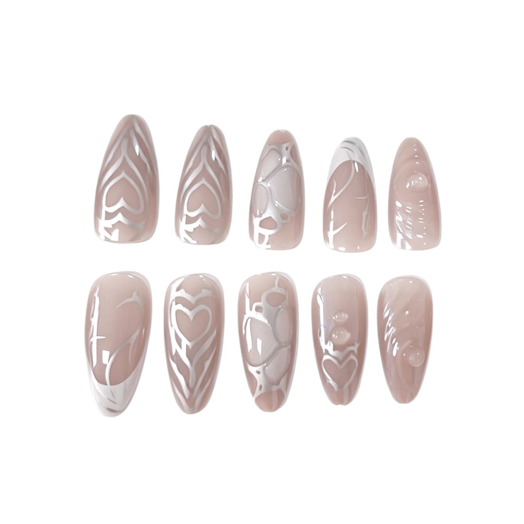 Elegantes Acryl-Nagelkunstdesign Karnz