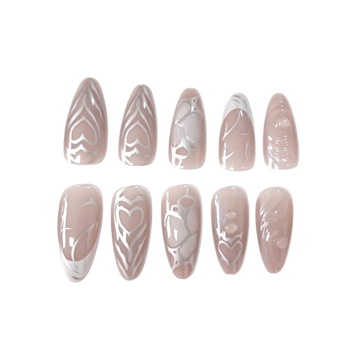 Elegantes Acryl-Nagelkunstdesign Karnz